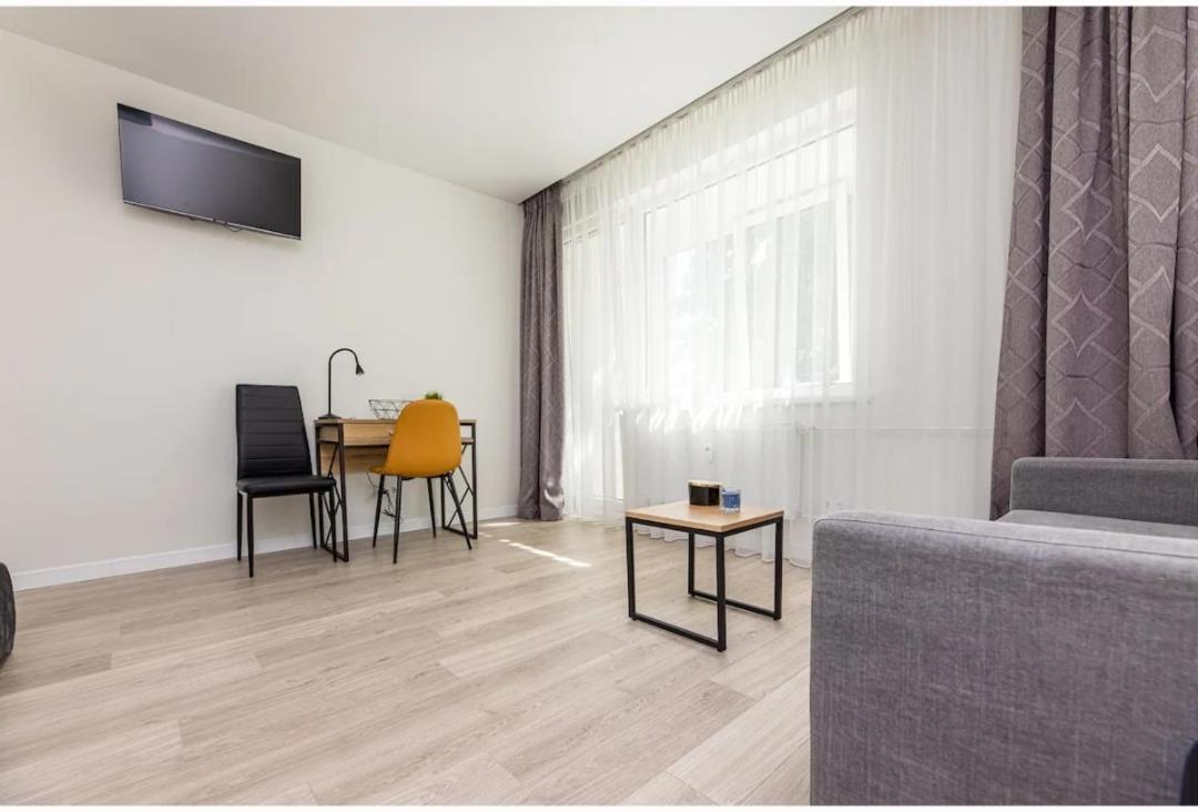 شقة Panevezio G Prie Parko, Panevezio Str By The Park كلابيدا المظهر الخارجي الصورة