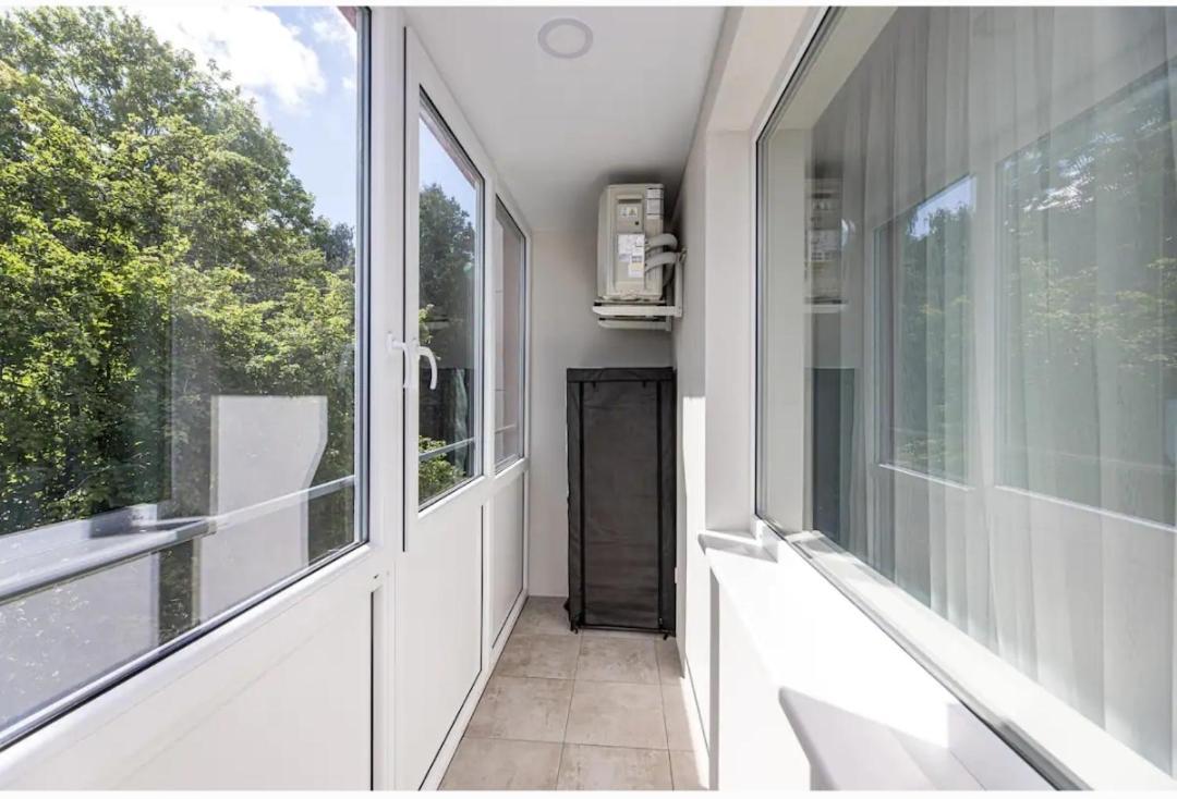 شقة Panevezio G Prie Parko, Panevezio Str By The Park كلابيدا المظهر الخارجي الصورة